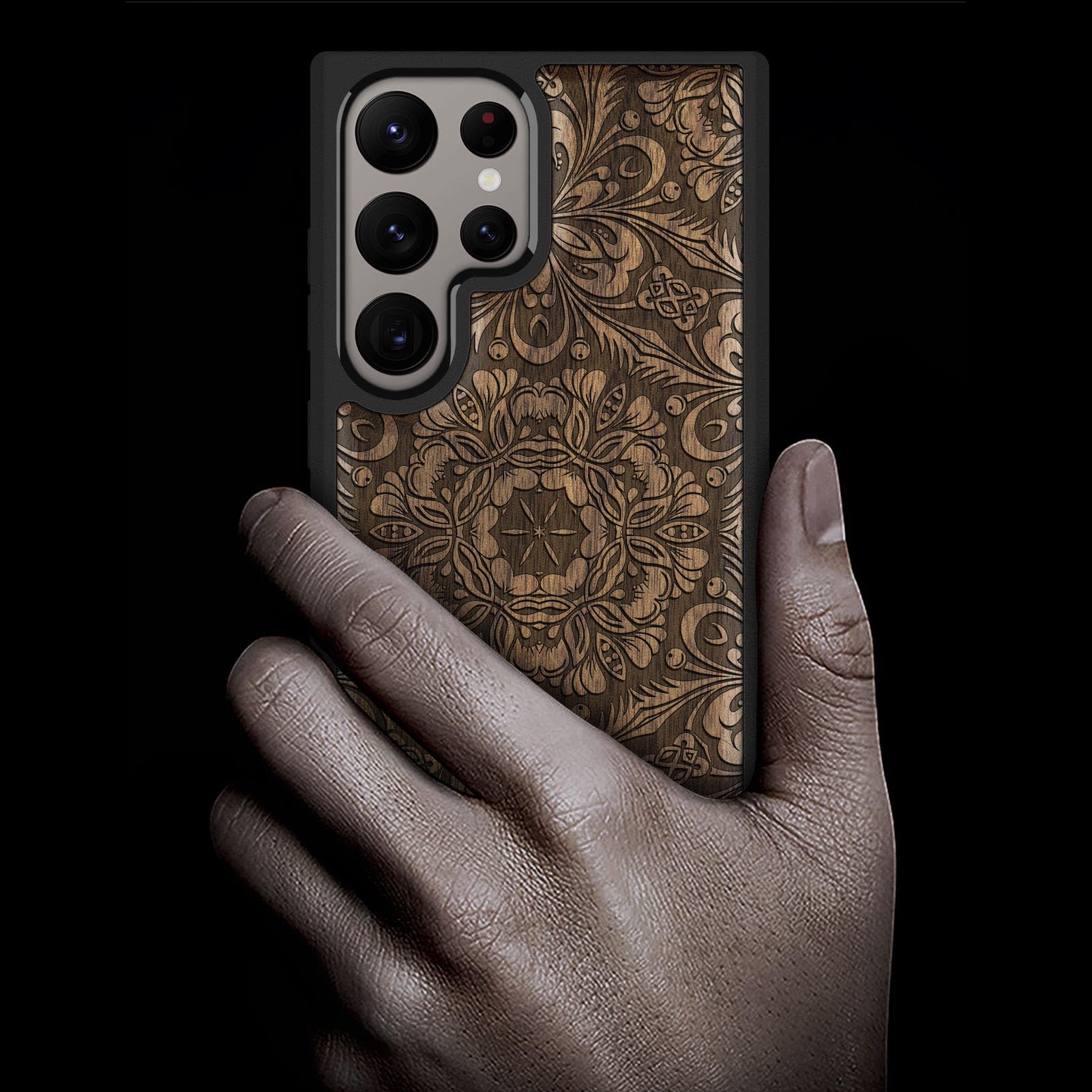 Amazon.co.jp: Carveit ウッドカバー 対応 Galaxy S24 Ultra 用
